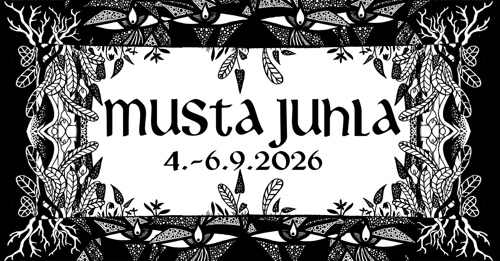 Musta Juhla 2026 logo